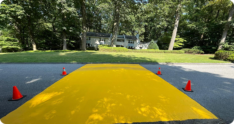Residential Safety Zone – Striping & Anti-Slip Coatings